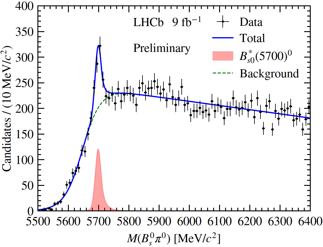 Discovery of a beauty-strange particle with unexpected properties
